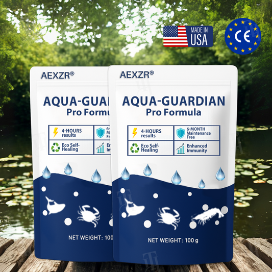 AEXZR® Aqua-Guardian Pro Formula– End Algae Nightmares, Restore Your Pond’s Beauty Fast!