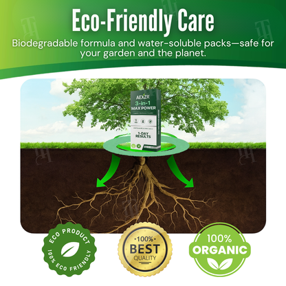 [Official Store] AEXZR® 3 in 1 Max Power Herbicide– Kills Weeds in 24 Hours, Safe for Kids & Pets